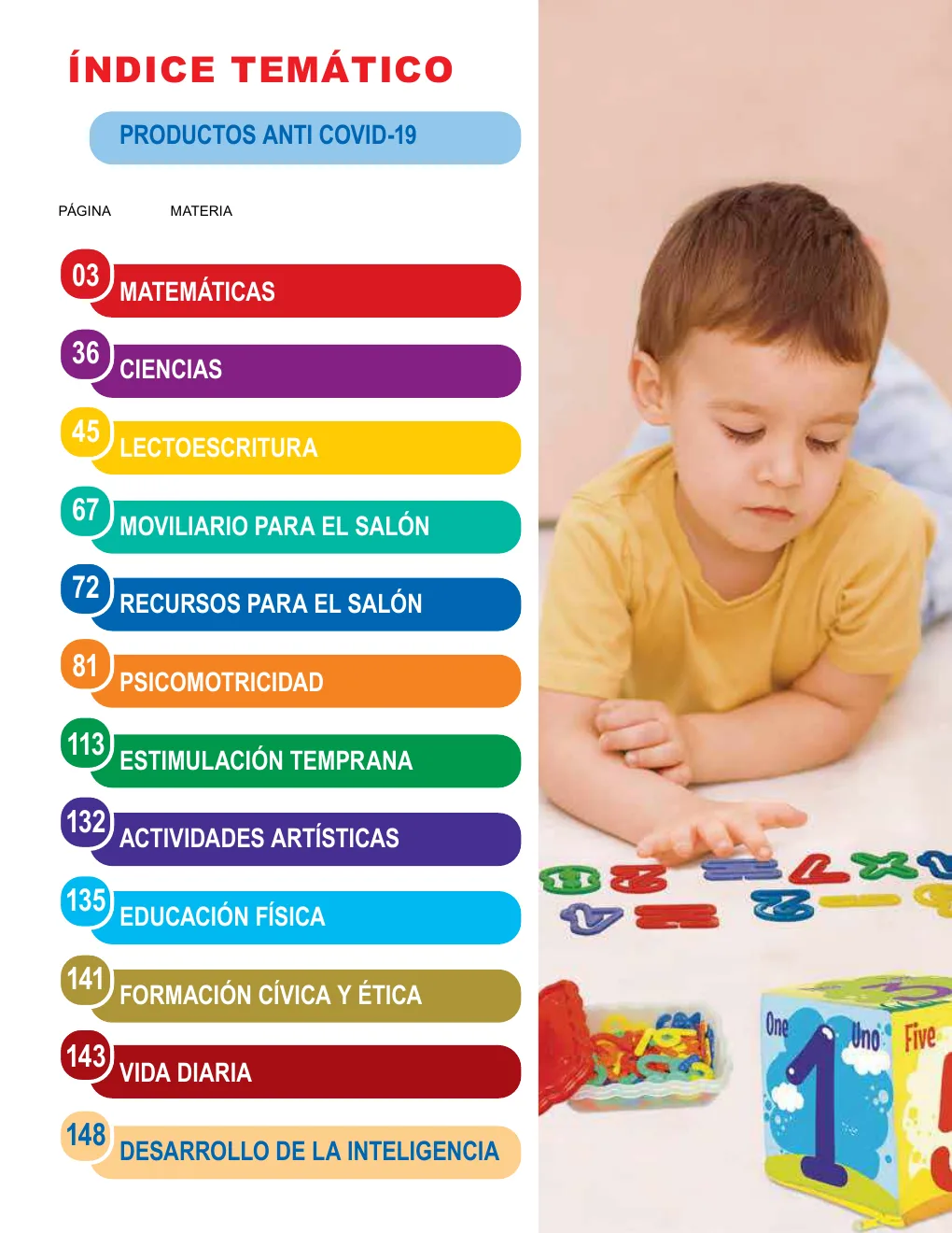 Portada del catálogo Mundo Didáctico